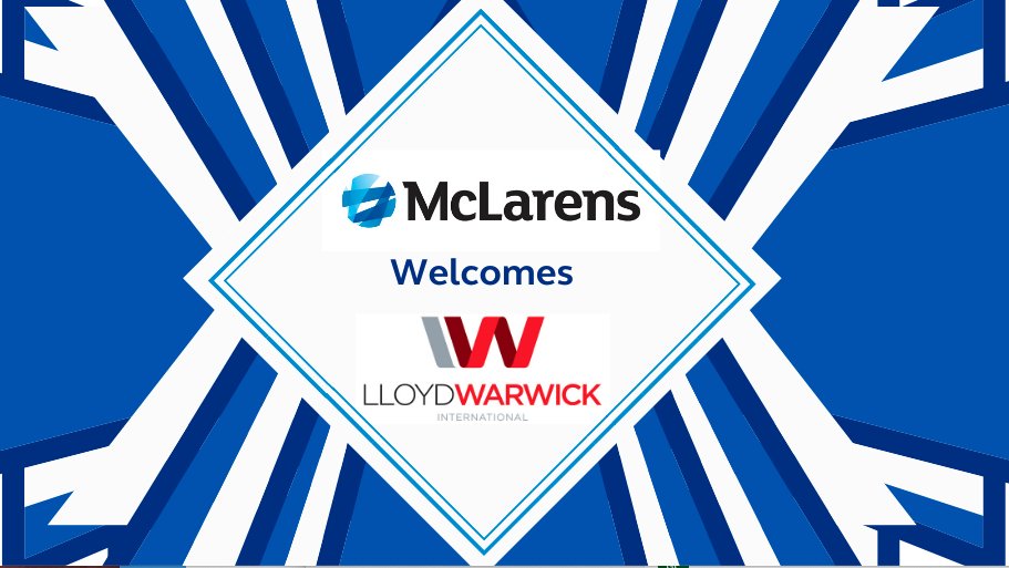 McLarensGlobal's tweet image. United at last! Our #TeamMcLarens joined forces with Lloyd Warwick International, a complex claims specialty lost adjusting and insurance consultancy in offshore and onshore energy and Natural Resources. We’re one team with unmatched technical expertise. bit.ly/3d2FiJz
