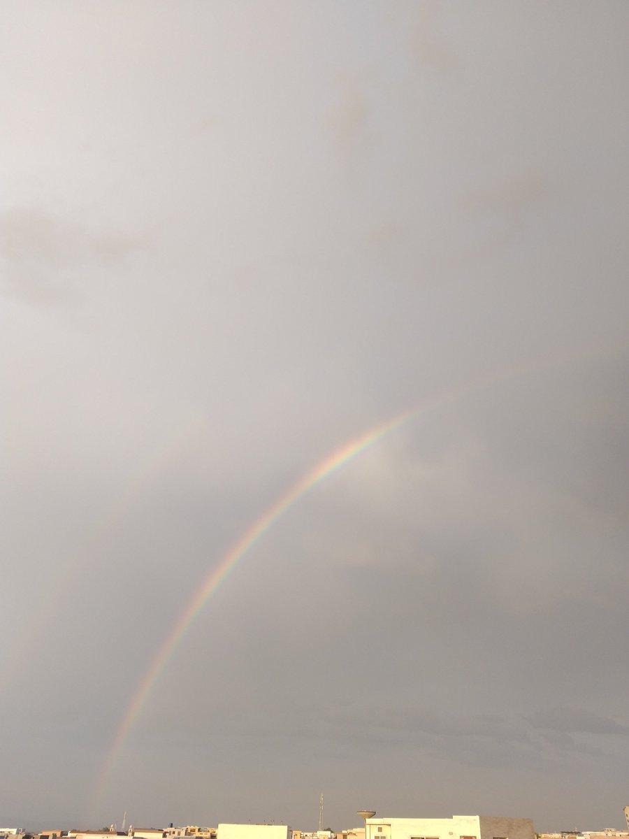 ZeeAce4's tweet photo. Saw a rainbow after about 18 years 😍😍 Played #mymy and danced on the rooftop. Suffice to say, my day has been made 😍💎💎
#caratlife #SEVENTEEN @pledis_17 https://t.co/SlKjU0Z860
