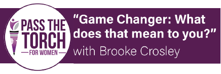 PassTorch4Women's tweet photo. Did you miss Tuesday's inspiring Torch Talk with Brooke Crosley? Catch the recap here! #PassTorch4Women #TorchTalk https://t.co/RTVHbpeVmt https://t.co/S9UXlq10C9