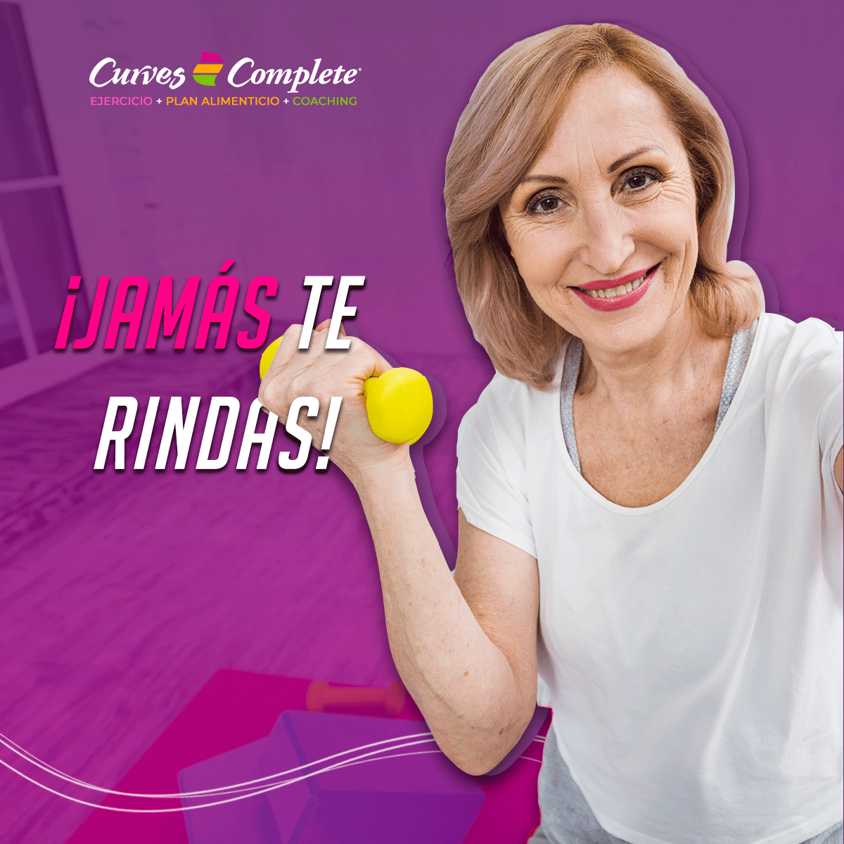 CurvesLA's tweet photo. #FelizViernes Cada vez que decidas rendirte, mírate al espejo y pregúntate si eso es lo que de verdad quieres.💪 ¡No desistas! https://t.co/mzvFqmhlFU