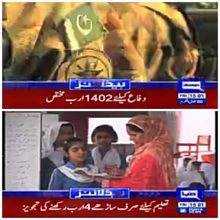 kurd_naveed's tweet photo. جس دن تعلیم اور صحت کا بجٹ دفاعی بجٹ سے ذیادہ ہو گیا ، وہ دن ترقی کی جانب ہمارا پہلا قدم ہو گا..! https://t.co/foNVJLo8VI