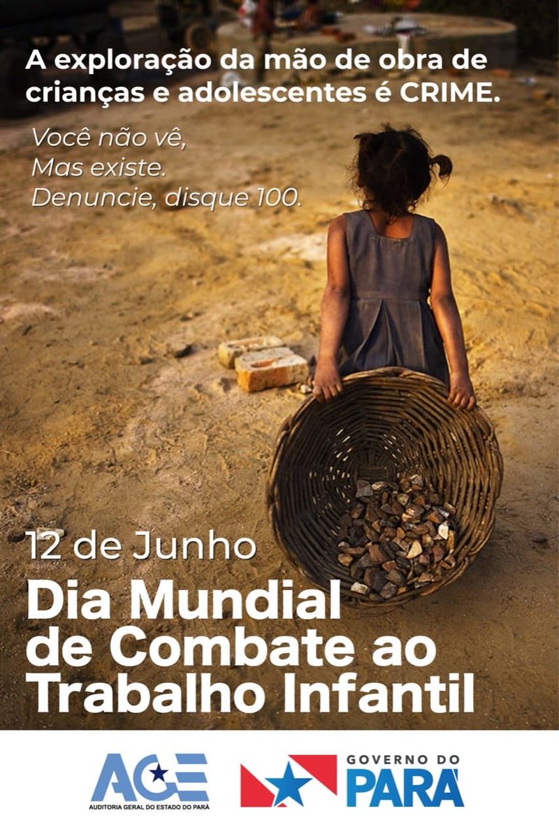 AGE_PA's tweet photo. Seja contra o trabalho infantil https://t.co/t0MECwWNMY