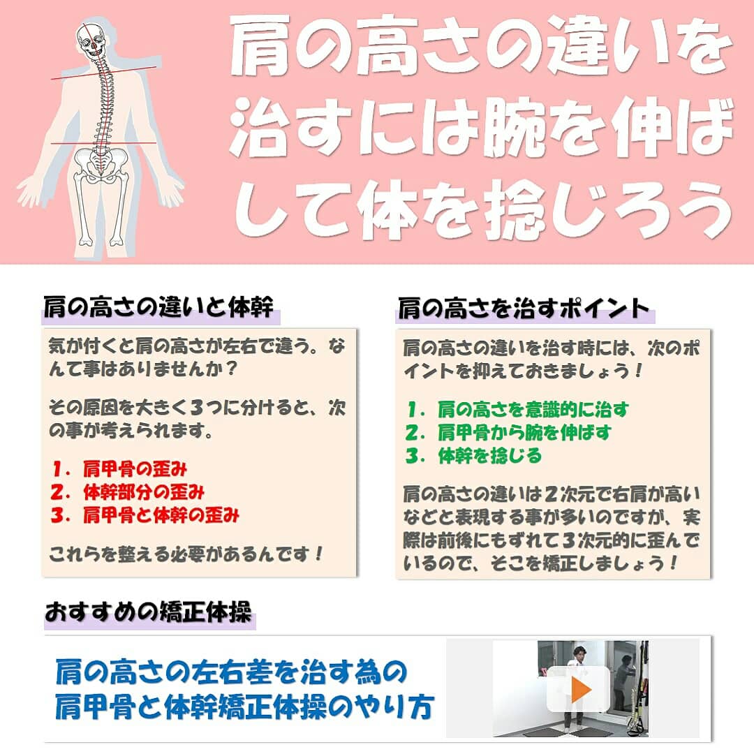 肩の高さ 肩の高さ