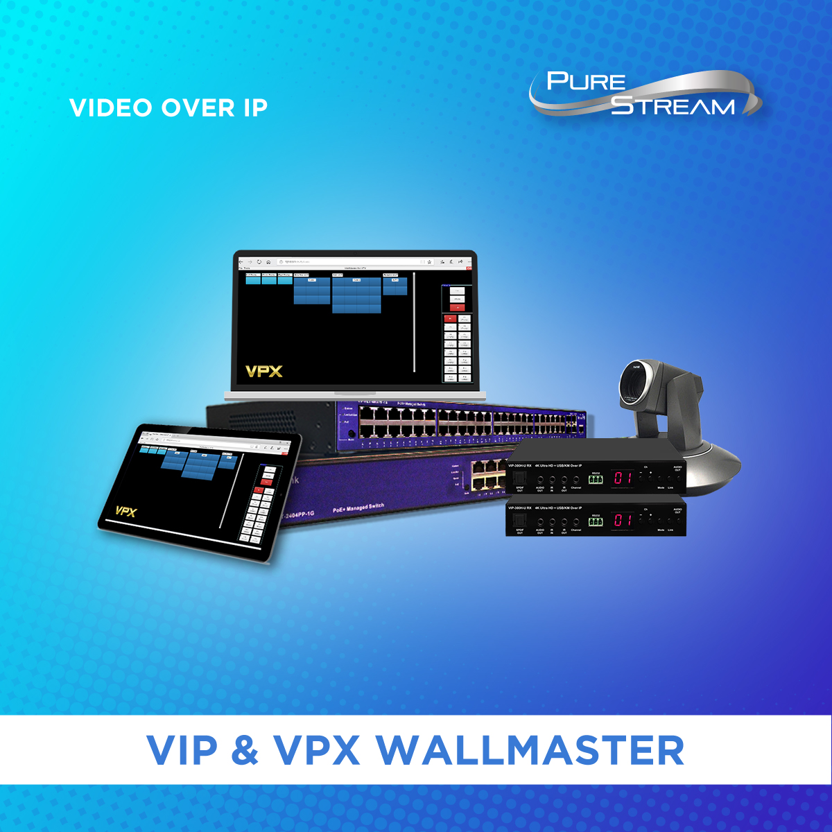 PureLinkAV's tweet photo. PureLink NOW 2020 Sneak Peak!
Join us next week to see our live product demos of Dante® audio distribution powered by PureMedia™ and our full 4K.60 HDBaseT matrix switcher, HTX II-8800, as well as the latest additions to our PureStream camera series.
#PureLink #PureLinkNOW https://t.co/CR0QXssgSt