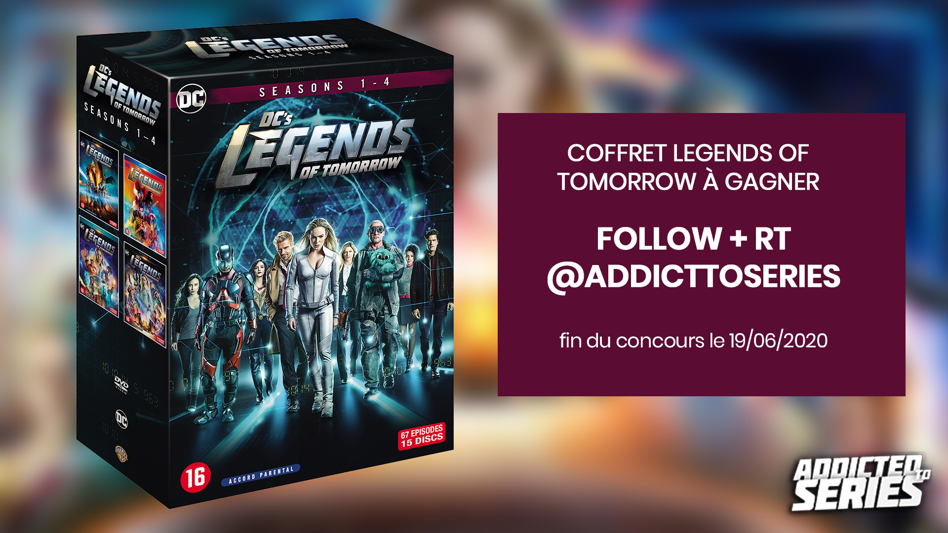 Concours] Tentez de gagner des coffrets DVD de la saison 16 de New