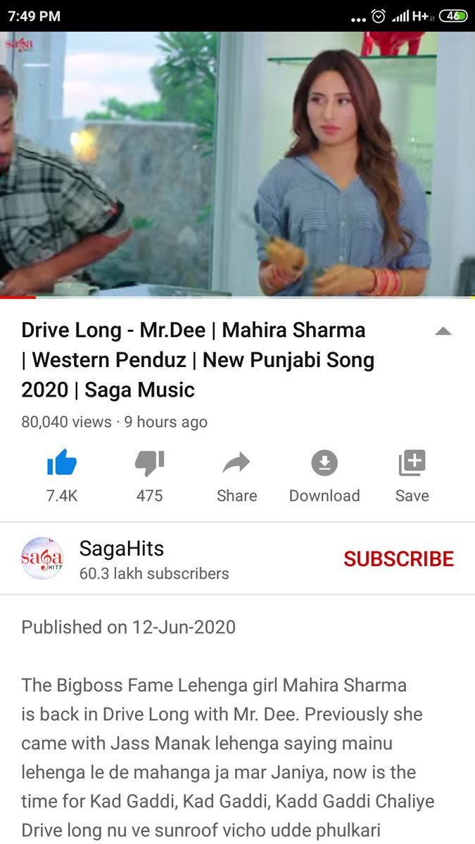 Rajanku04066119's tweet photo. Please all #ParasChhabra #MahiraSharma &amp; #Pahira fans go and Watch #MahiraSharma new song #DriveLong. Donno why views is too slow?  https://t.co/8PB9BBytZ1 https://t.co/tJ34F3EqCu