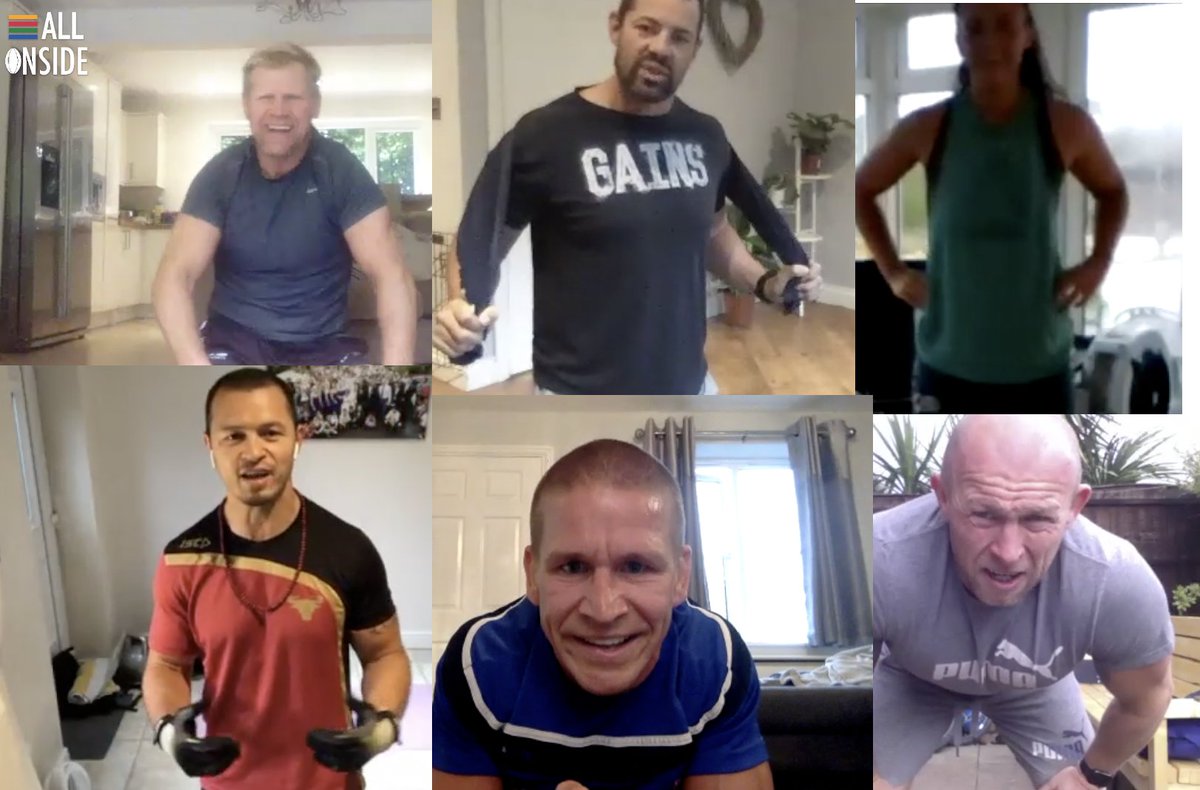RLCares's tweet photo. 💪Set the weekend up nicely with a star-studded #AllOnside workout on our Facebook page at 5pm with @RHunterPaul @tricky1173 @mickyhigham @Waggataurus @IanKirke &amp; Paige Costello!

You'll need a towel and some weights (a backpack filled with books will do) to make the most of it! https://t.co/i9S8T4b32u