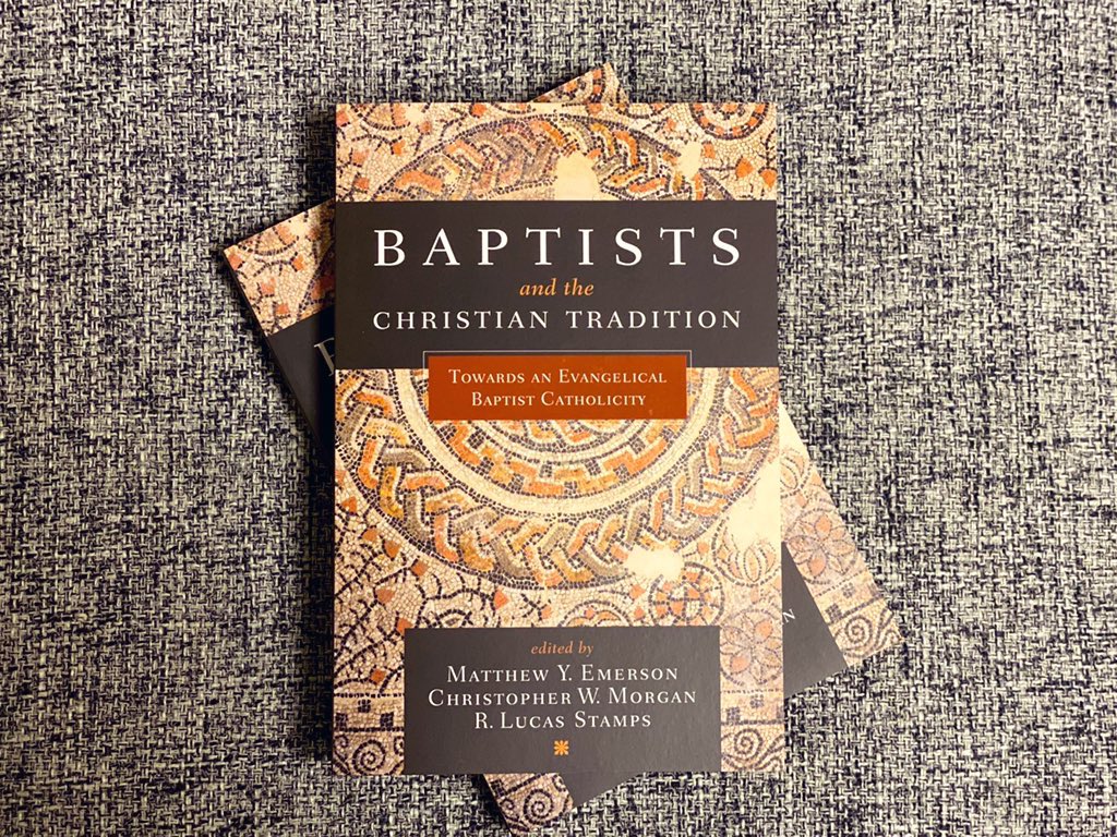 MBTS's tweet photo. GIVEAWAY: We’re giving away a few copies of Baptists and the Christian Tradition: Towards an Evangelical Baptist Catholicity, ahead of its official release on Monday.

The volume includes contributions from @JGDuesing and @pj_schreiner.

Follow @MBTS and RT for a chance to win! https://t.co/9ZxWaqiSdn