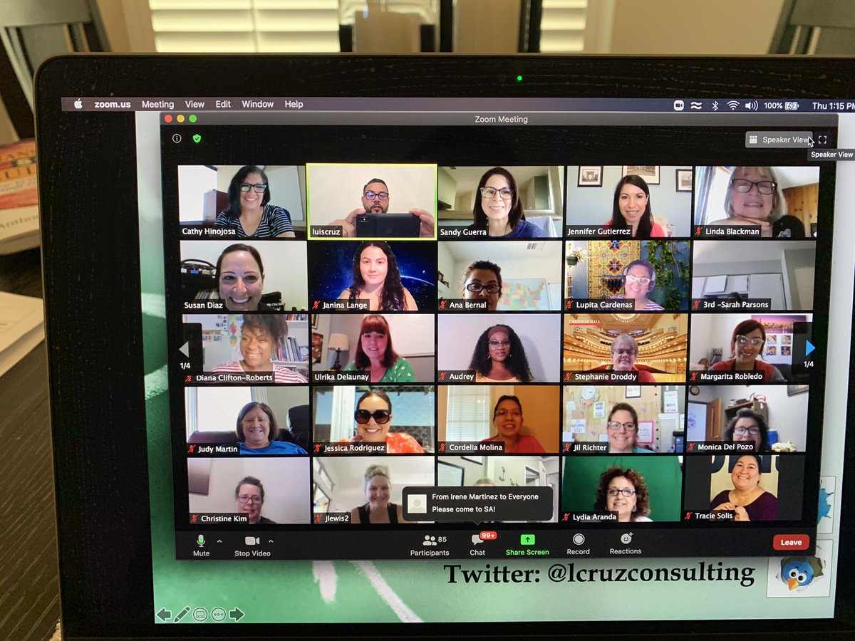 lcruzconsulting's tweet photo. Big shout out to the NEISD Education Community in San Antonio Texas for demonstrating energy and enthusiasm for learning during their first ever virtual PLC summit!  As Ricardo de Cuatro always said: The key to to increased student learning is job embedded learning for educators! https://t.co/Ex8AuC7qO1