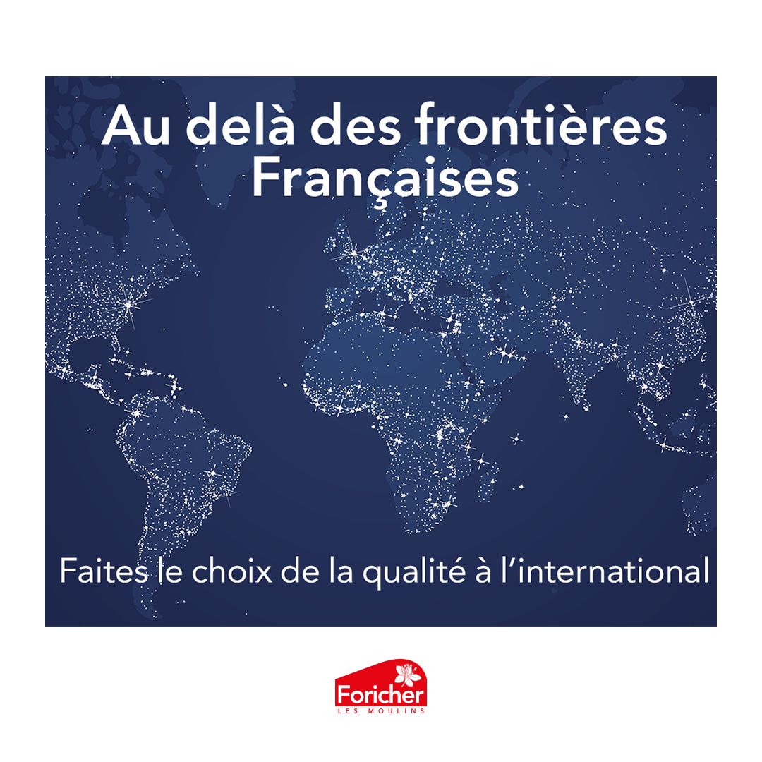🌍 Depuis 1997, nous exportons nos #farines dans le monde entier et sur tous les continents.
📍Orientés vers les artisans #boulangers, nous livrons des produits Haut de Gamme.
🔗Une vraie relation de confiance 
 foricher.com
#foricher #export  #international #farine
