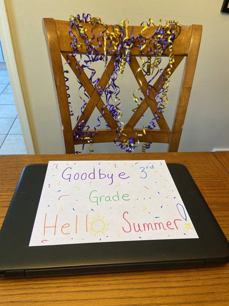 rtcarr1113's tweet photo. I decorated my classroom for Maggie’s last day. Hopefully I don’t have to reopen it in the fall. 😀. Thank you ⁦@MRichmond3rd⁩ and everyone ⁦@CoolidgeCougars⁩ for a great yet challenging year. Have a great summer!  ⁦@rkcarr1033⁩ https://t.co/E1NIsdFIwu