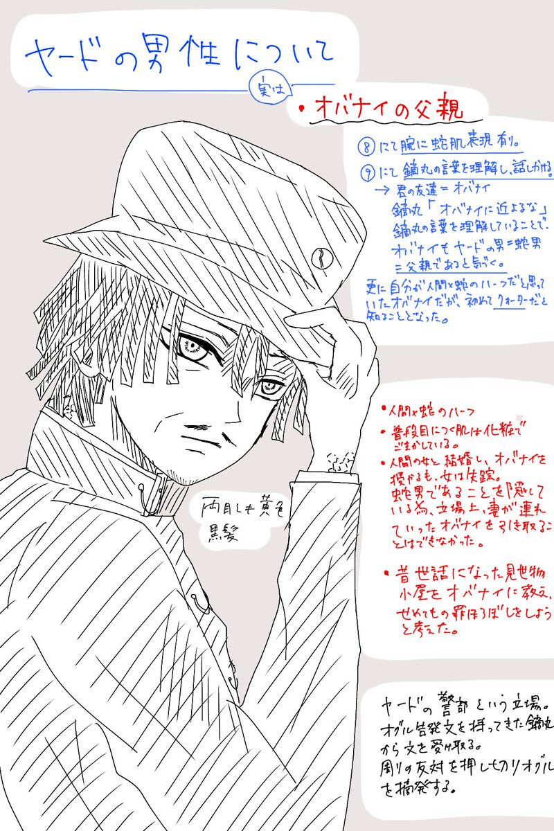 アンケート回答ありがとうございました☺️
気づいた方結構いてすごい!
ヤードの男性について。
https://t.co/jl2TMCNurw 