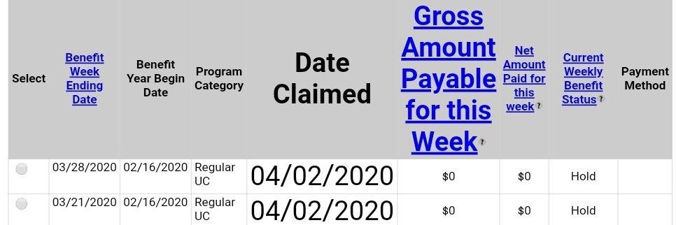 ProudFloridaBoy's tweet photo. 117 days into the #floridaunemployment nightmare... still nothing, just the 2 $600 payments on 5/5. No help, no answers, nothing! I've claimed 12 weeks. Been looking for work with zero success. This sucks! #Florida #PayTheClaimsNow #fixitfl https://t.co/8DKDbAgRjN