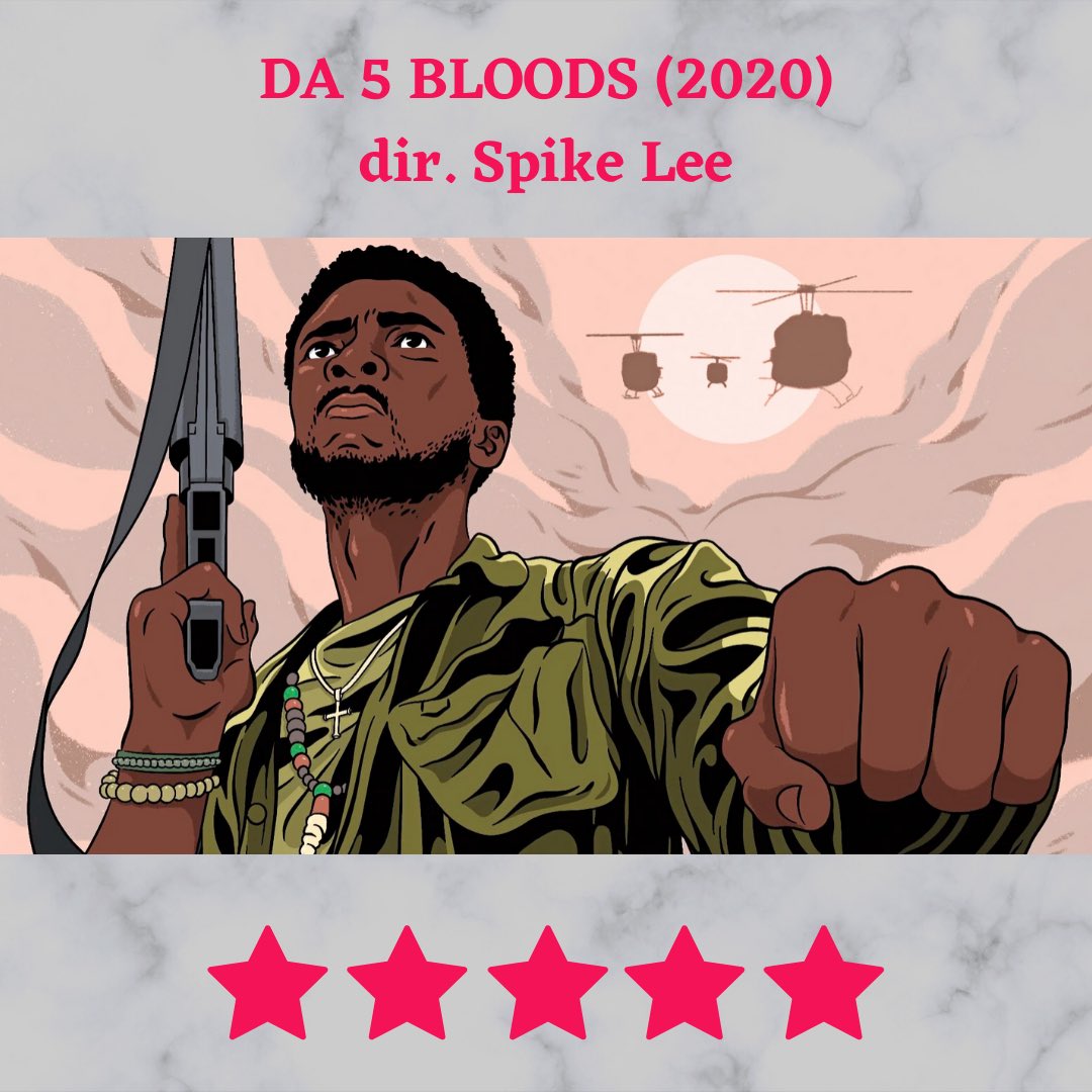 KeepThingsReel's tweet image. wanna know why this masterpiece is five stars? stay tuned for the full review episode this Sunday! it’s something you DON’T wanna miss! 

#Da5Bloods 
#TimeHasComeToday