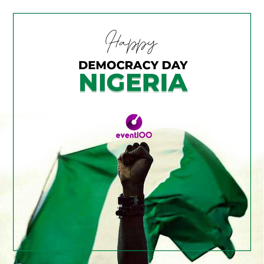 Eventplug1's tweet photo. "Be patient, be kind, do not be weary or weak, as soon we will get to that promised land"

HAPPY DEMOCRACY DAY🇳🇬🇳🇬🇳🇬

Nothing beats the Nigerian spirit in you💪🏼 https://t.co/dHnmTVVYj0