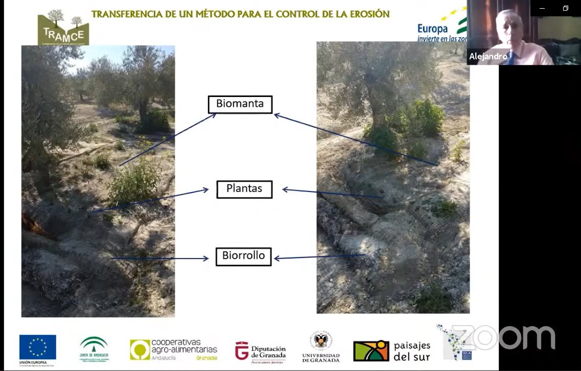 GTramce's tweet photo. Os dejamos las imágenes de la exposición de las conclusiones de nuestro proyecto de investigación durante la webinar organizada junto a la Asociación Internacional de Control de la Erosión y Sedimentos @IECAIBERO ��😀

@CoopsAgroGRA @paisajesdelsur @dipgra @CanalUGR #GOTramce https://t.co/Wx1lW4Q3He