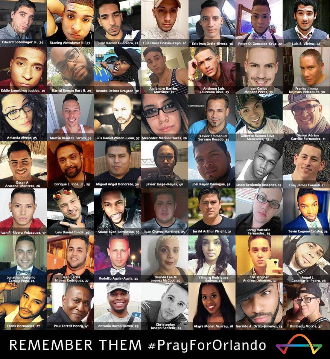AWiderBridge's tweet photo. 4 years ago today, our #LGBTQ community experienced an unspeakable tragedy. 49 lives were lost to hate and bigotry. We will never forget our dear siblings and remain vigilant in our work towards anti-racism and social change.
May their memories be for a blessing
#prayfororlando https://t.co/NKTRUF5PBZ