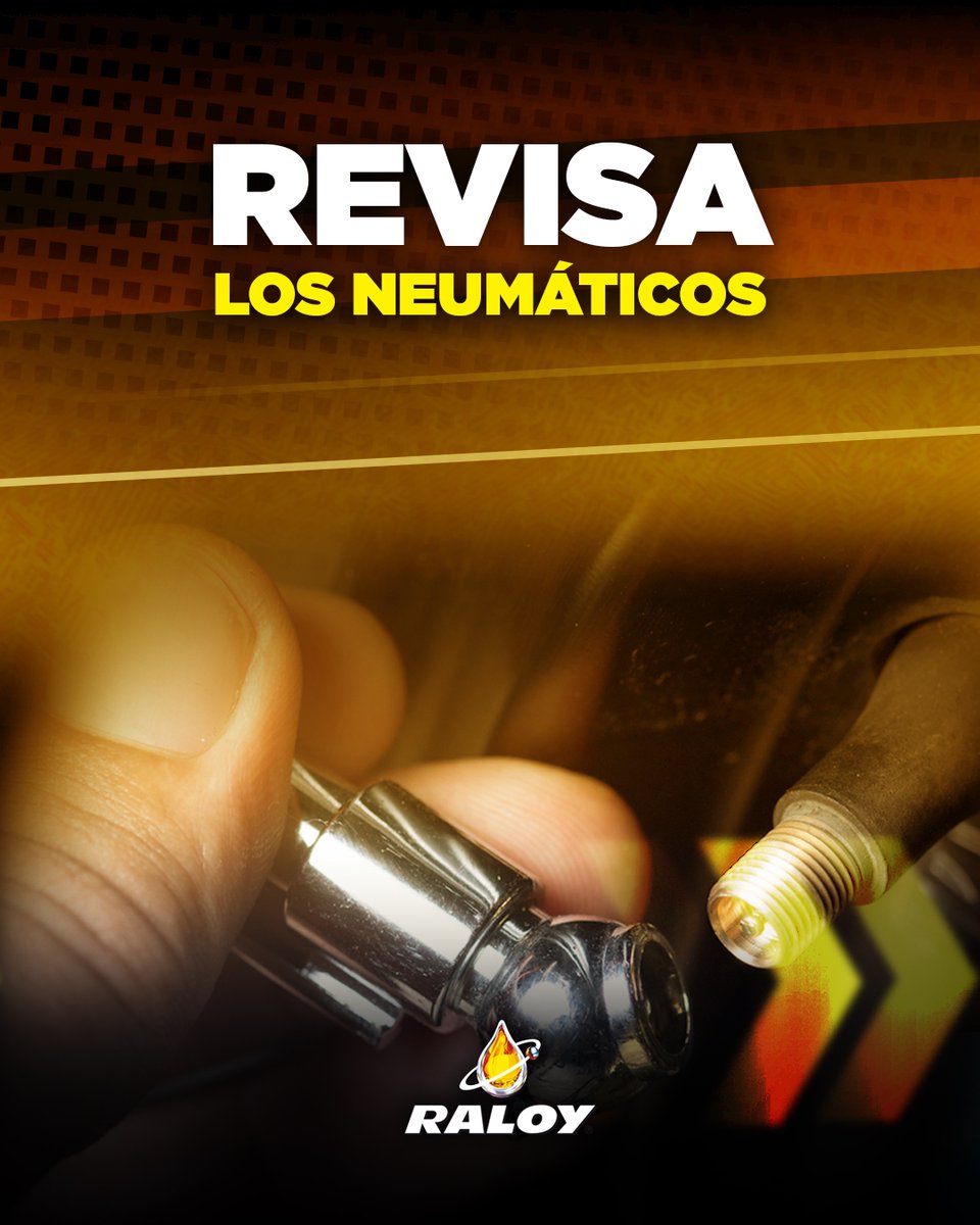 RaloyVenezuela's tweet photo. Revisa los neumáticos: La falta de aire hace que el motor trabaje más, lo que hace que consuma más combustible.

Carga ligera: Mientras más ligero esté el vehículo mucho mejor.

Aire acondicionado al mínimo: Así ahorrarás mucho combustible.

#RaloyVenezuela #Gasolina #Ahorro https://t.co/HDfJSOzkAk