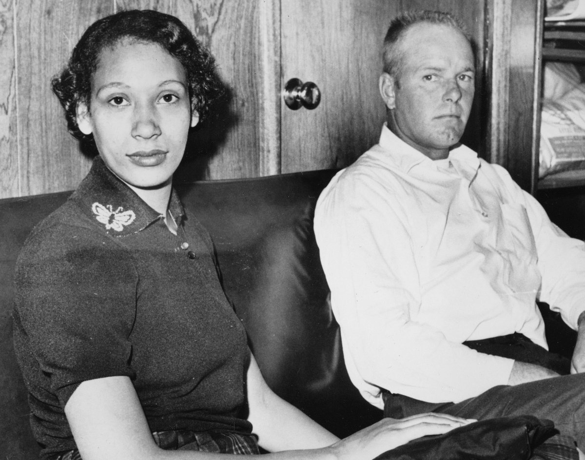 ajplus's tweet photo. Today is #LovingDay.

It marks 53 years since the Supreme Court struck down bans on interracial marriage. At the time, 16 states banned it.

The case was brought by Richard and Mildred Loving, a white man and Black woman jailed and told to leave Virginia for being married. https://t.co/ws0eeJUa4I