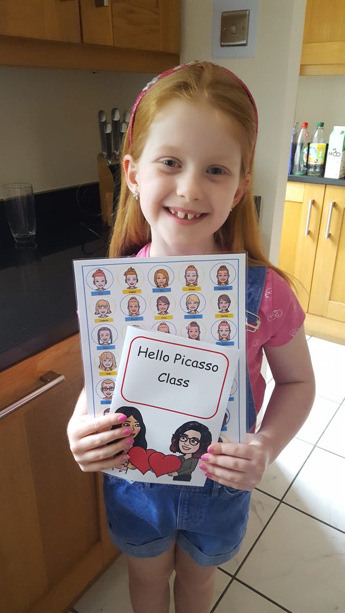 MrsPx's tweet photo. @PicassoClass20 Sofia was thrilled this morning with her surprise she received through the post . Thank you x https://t.co/ChcINDGzAK