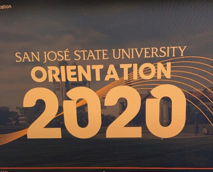 SJSUConductCrew's tweet photo. Yesterday, the #SJSUConductCrew joined partners across campus to welcome our Spartans to campus through our first Virtual Orientation! What a great day to be a Spartan! ππ
πΈ: Rigo, Director of @sjsu_newspartans https://t.co/Esy91zjVRC