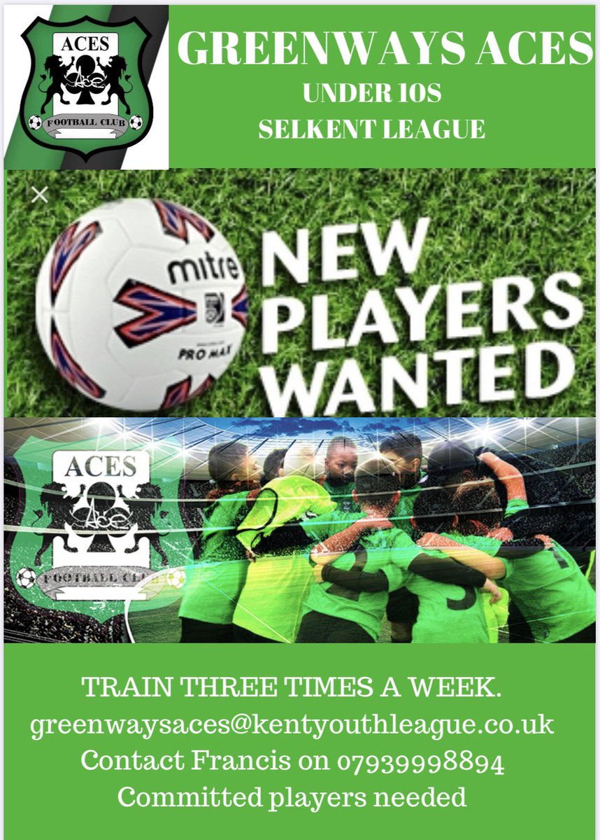 Greenways Aces FC (@greenwaysacesfc) on Twitter photo U10’s players #grassrootfootball #players #football #ACES #aces U10’s players #grassrootfootball #players #football #ACES #aces