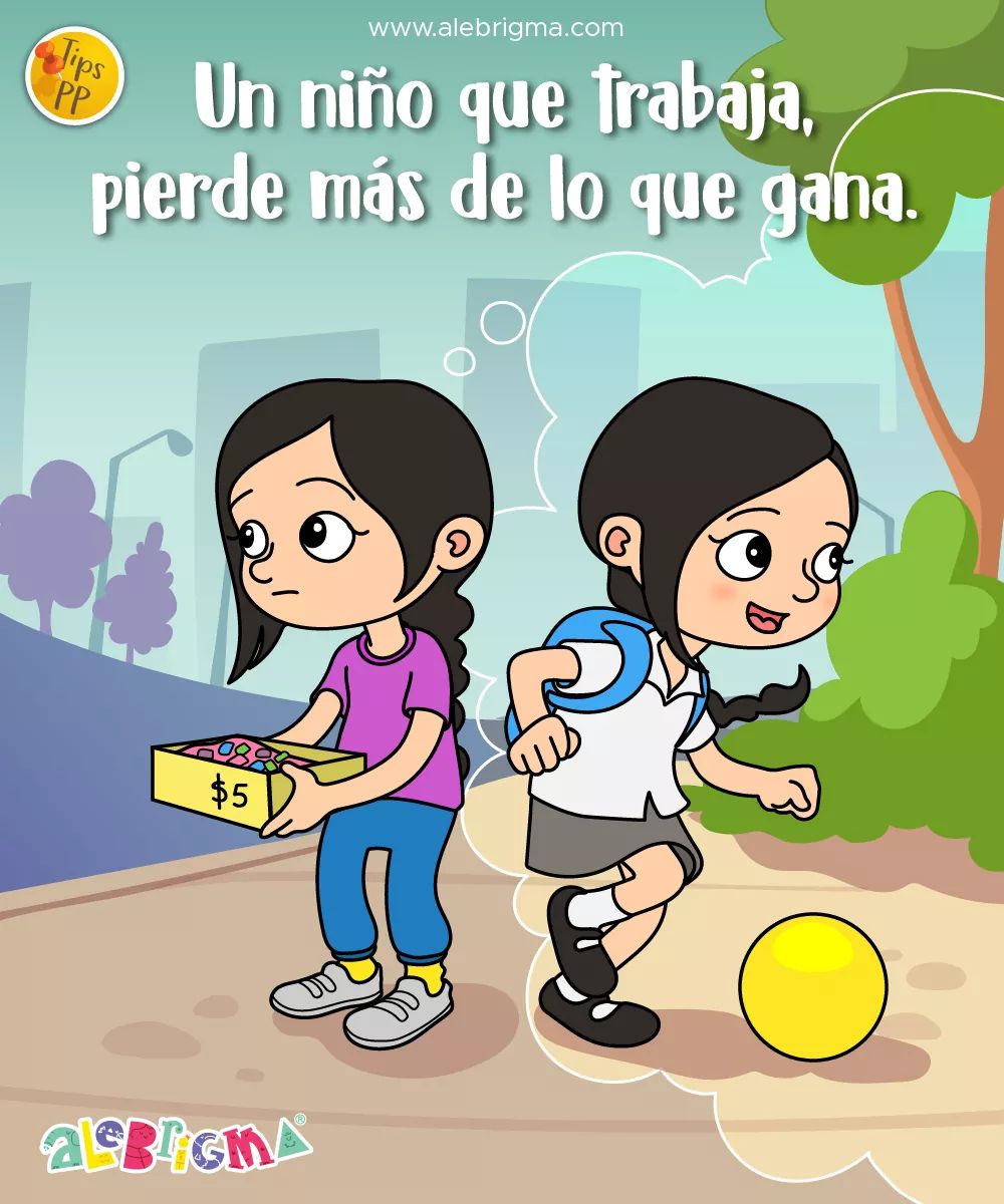 alebrigma's tweet photo. #Alebrigmos! El día de hoy conmemoramos el “#DíaMundialcontraelTrabajoInfantil", una oportunidad para reflexionar sobre esta situación de la que son víctimas miles de niñas, niños y adolescentes en el mundo.
#Alebrigma, ¡más que un juego, un aprendizaje! https://t.co/xlkfDTLbrV
