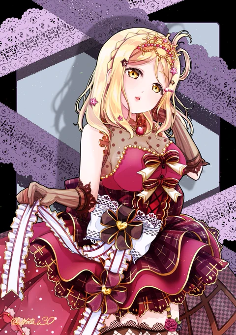 まりちゃんおめでとう!!??
シャイニー!!

#lovelive 
#小原鞠莉生誕祭2020
#小原鞠莉誕生祭2020 