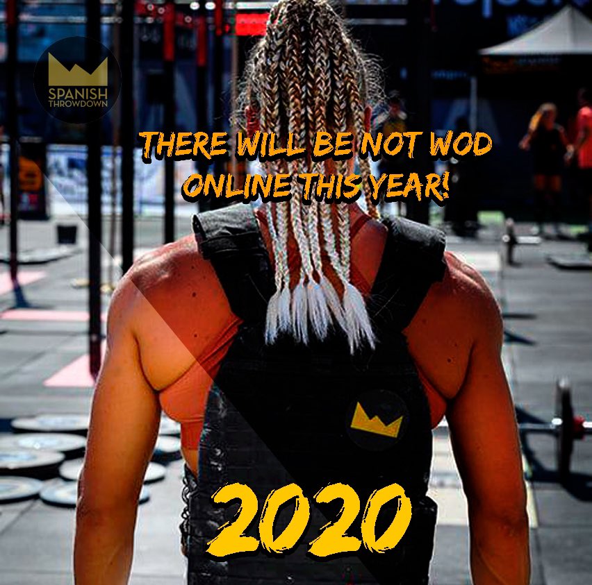 Este año podrás competir en el <a href="/SPThrowdown/">Spanish Throwdown</a> solo con apuntarte, se acaban los Wod online 👨🏻‍🎤