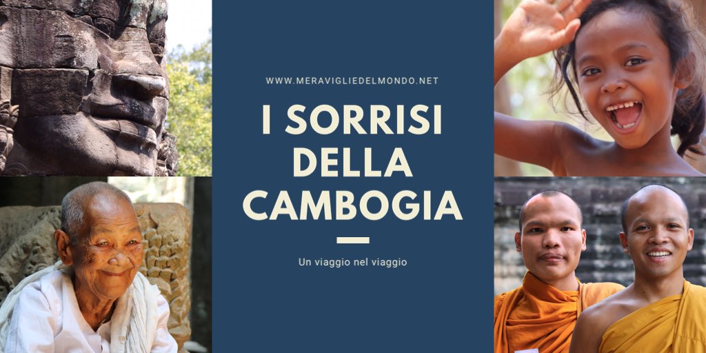 Ciao amici!
Oggi vi raccontiamo la #Cambogia attraverso i sorrisi più belli incontrati durante il nostro viaggio!

👉 meravigliedelmondo.net/i-sorrisi-dell…