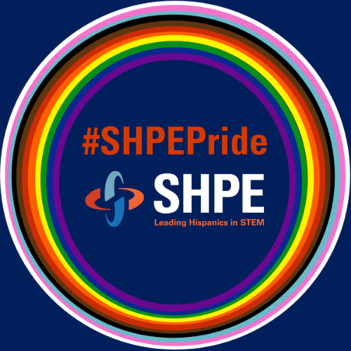 SHPE's tweet photo. Pride brings sparkle to our lives. LGBTQIA+ people of color have been at the forefront of activism for equal rights, starting back in 1969, when a police raid at the Stonewall Inn sparked the fire that would fuel the first Gay Movement. Be OUT and PROUD. Show your #SHPEPride! https://t.co/xYBQ2P95Aa