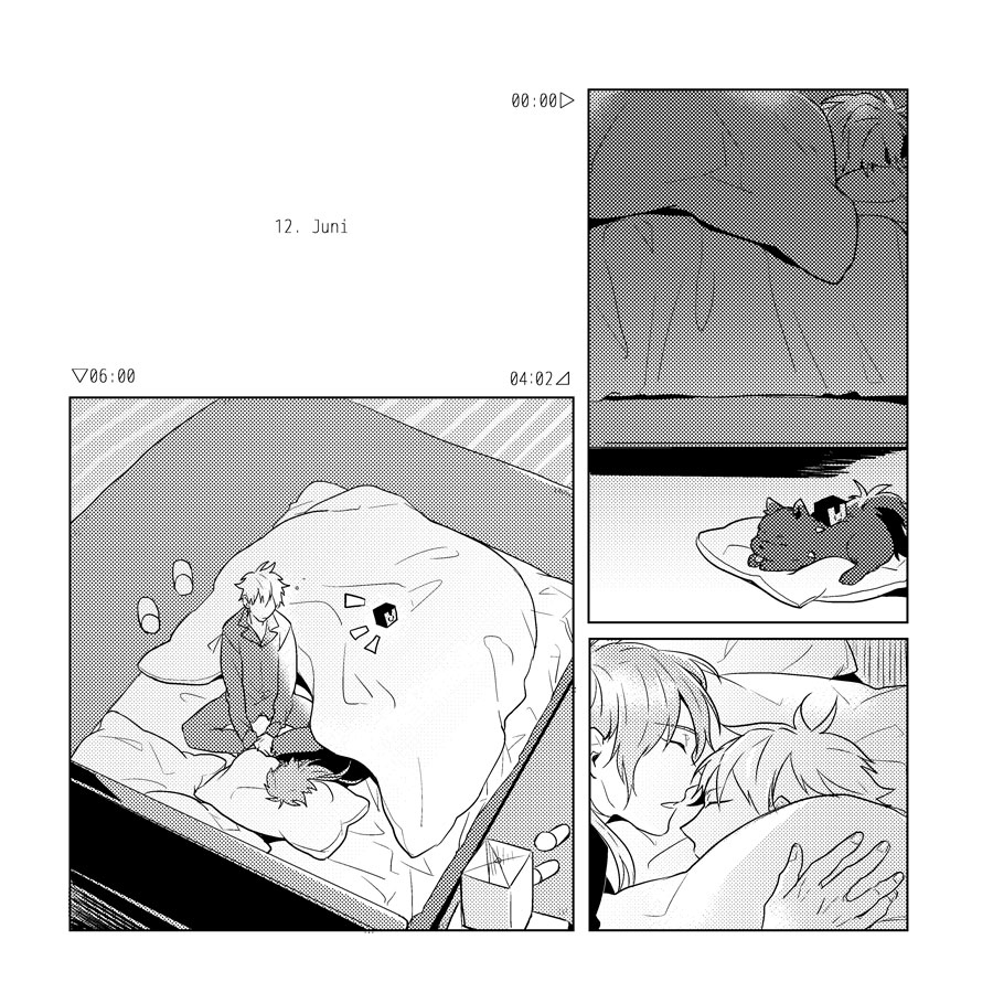 [R-18] 【WEB再録】48HR【ノイ蒼】 #漫画 #DRAMAticalMurder #ノイ蒼 https://t.co/49Vkiqy8e2 