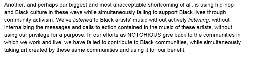 Notorious tweet media