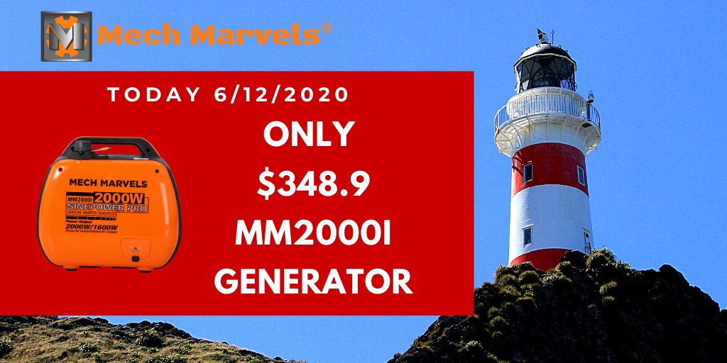 MechMarvelsQJNA's tweet photo. What a STEAL! . now only $348.9 for our #MM2000I Inverter #generator. Learn more at
https://t.co/jPGefHNQuD
@MechMarvelsQJNA https://t.co/yhsnQO5isM