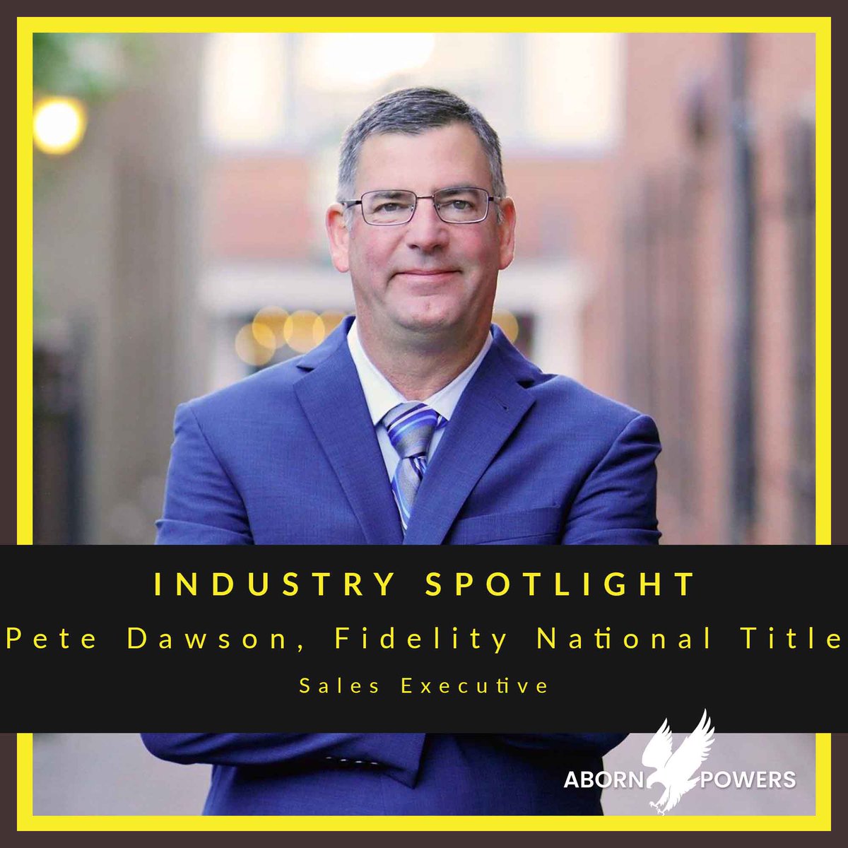 We want to spotlight another industry rockstar! When you are in need of a title company, turn to Pete Dawson at Fidelity National Title. #realestate #fidelitynationaltitle #petedawson #titlecompany #placerville #hangtown #abornpowers