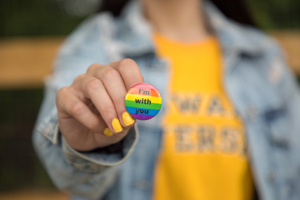 RowanUniversity's tweet photo. As we celebrate #PrideMonth, letβs remember that, without activism, Pride would not be what it is today. We are with you, Profs. π¦π³οΈβπ Learn more about our LGBTQIA+ community at https://t.co/OovfboeQcu and @sjicrRowan. #RowanPRIDE https://t.co/aS7x64vmBP