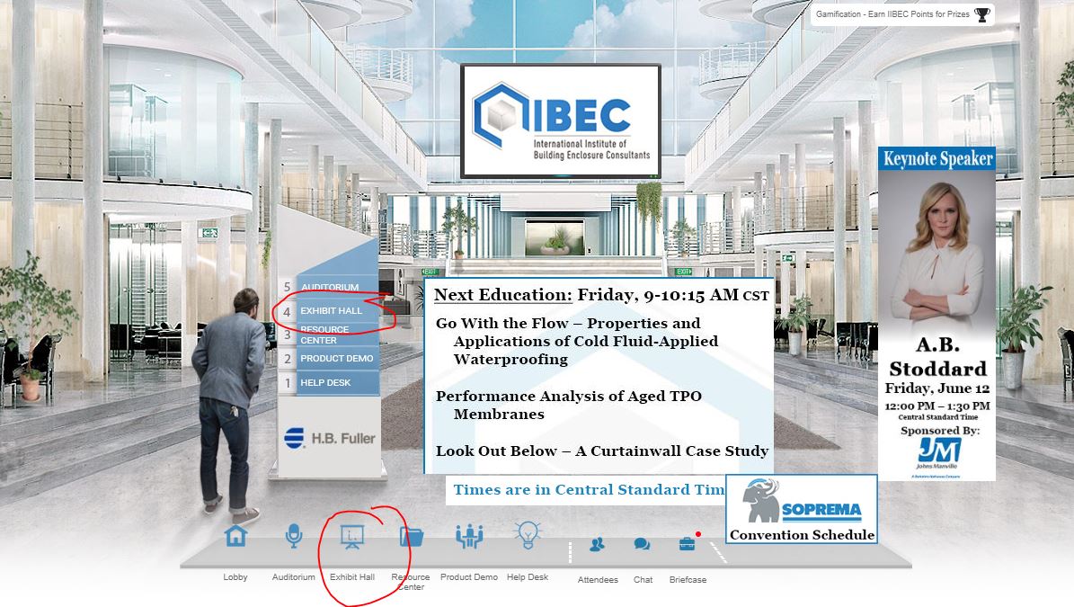 IIBEC2020's tweet photo. Next up at #IIBECCTS #IIBEC2020, dedicated trade show hours! Head on into the Exhibit Hall and visit all your favorite booths! #TradeShow #Roofing #Waterproofing #Walls https://t.co/HJcI9r7OKA