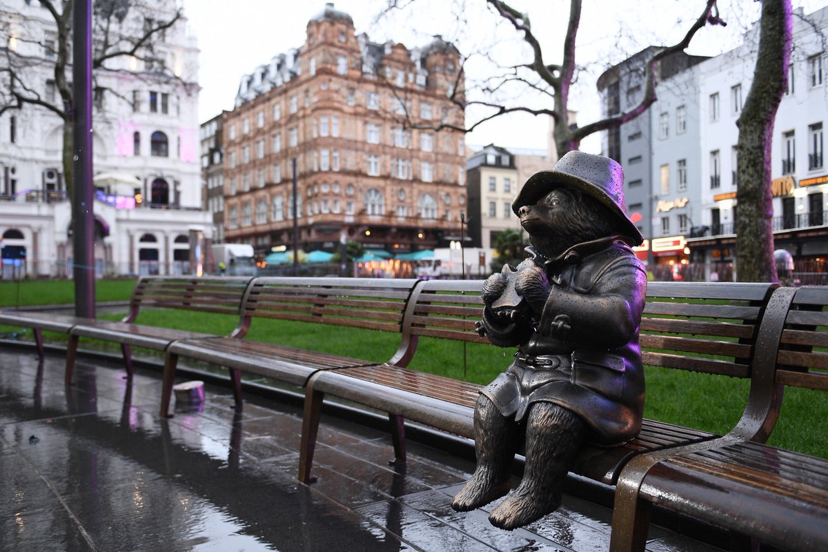 replace all statues with paddington having a snack, you cowards