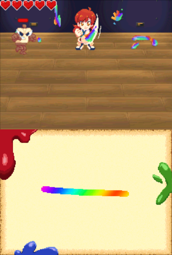shiryuko's tweet photo. Today my path as a multimedia engineering student has come to an end with my end grade project. Touch &amp; Brush is a mental agility homebrew game for the Nintendo DS I have developed in C++ and using Devkitpro's toolkit.✨

#NintendoDS #UAGames #UAGameDev #indiedev #gamedev #ndsdev https://t.co/7JCuiqIOCw