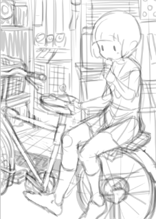 構図とかおもむくままに描いてる
ゆるーく、時々ドラマチックに描く予定 