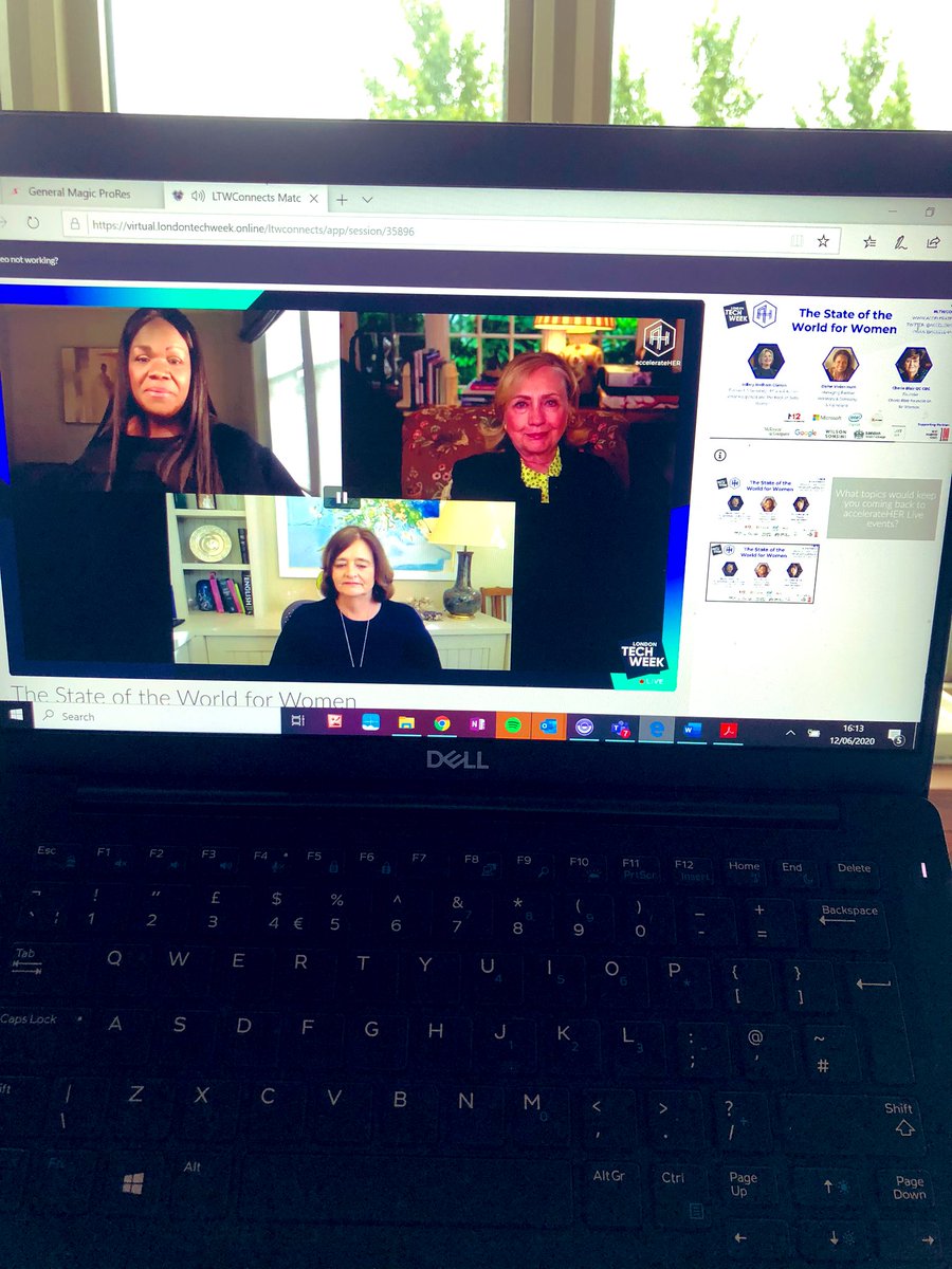 Ending #LTW with a bang x 
<a href="/HillaryClinton/">Hillary Clinton</a> <a href="/CherieBlairFndn/">Cherie Blair Foundation for Women</a> and Dame Vivian Hunt

#WRTWG #accelerateher