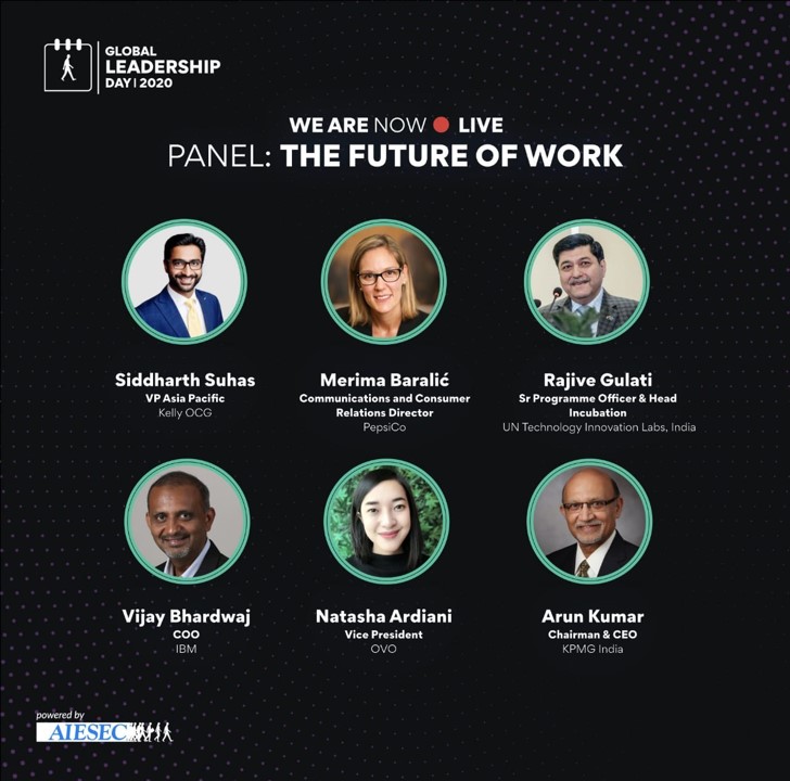 UNTILabs's tweet photo. It was great to be part of the #GLD2020 panel discussion! UNTIL India's Rajive Gulati discussed the #futureofwork. Rewatch the @AIESEC event: https://t.co/MfNYEhPHsH (jump to 4:37:00 on YouTube)

Event info: https://t.co/y9BfjiWcLm

#MakeTechInclusive
@i2safe @SAPNextGen @PwC https://t.co/zLikunX8jl