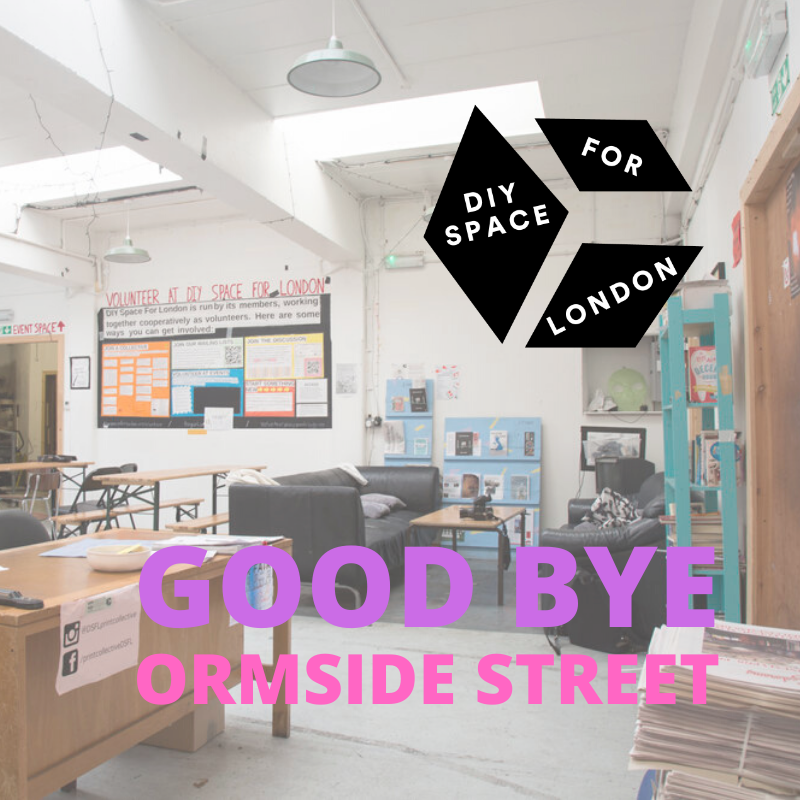 diyspace4london's tweet photo. After four wonderful years we’re closing our doors at Ormside Street and looking for a new venue

Due to COVID-19 we have been unable to renew our lease so we’re looking for new premises and volunteers to help us build DIY Space for London somewhere new

https://t.co/GYyrIKLoVX https://t.co/JC1bL8Xkub