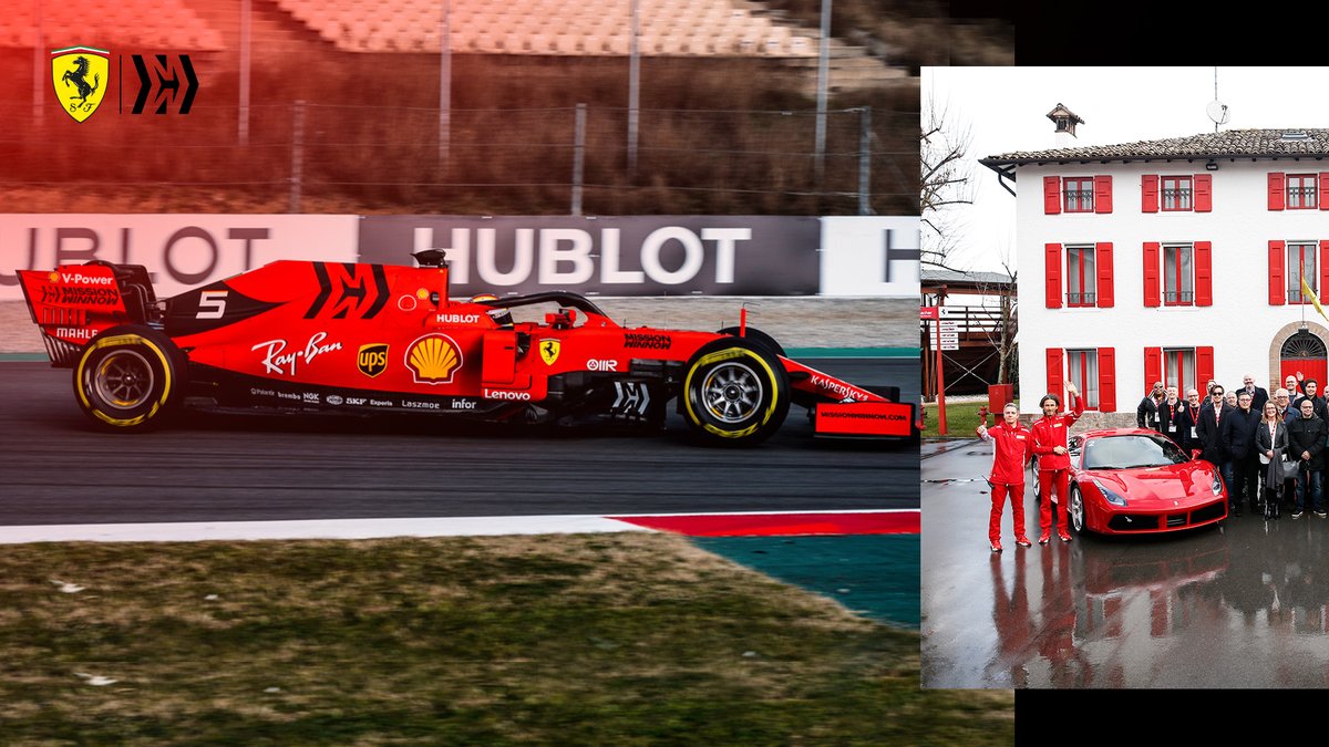 ScuderiaFerrari's tweet photo. .@Infor - Our technology and software partner 👌

Take a look at some of our 2019 memories before clicking the link below to find out more:
https://t.co/rIKxEOoSiT

#essereFerrari 🔴 https://t.co/JFdQQFFhJU