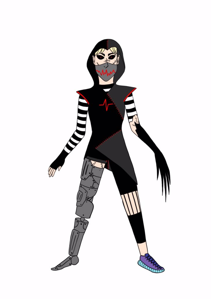 friedareads's tweet image. Just drew ma sistaaa as an #Overwatch character! Here she is!