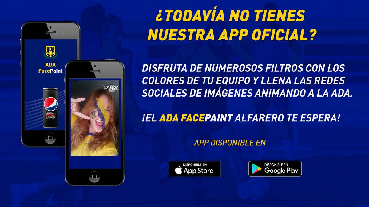 AD_Alcorcon's tweet photo. Alfareros, nueva versión de nuestra app ya disponible 🤗 Actualiza y disfruta de nuevas funcionalidades, como nuestro #ADAFacePaint ⚽️🧡

https://t.co/9rKbBJESM1

#VamosAlcor #VamosAfición #Actualización #NuevasFuncionalidades 👏 https://t.co/SnqvaJySyo