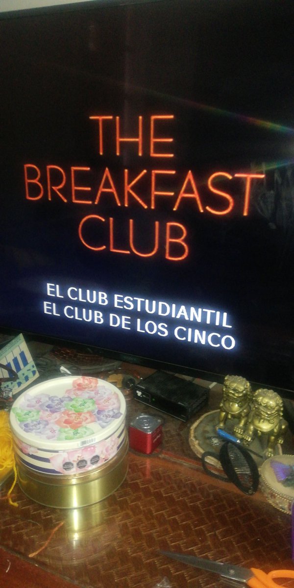 fatherofdevil's tweet image. Que buena película ochebtwra no... #TheBreakfastClub 😎😎