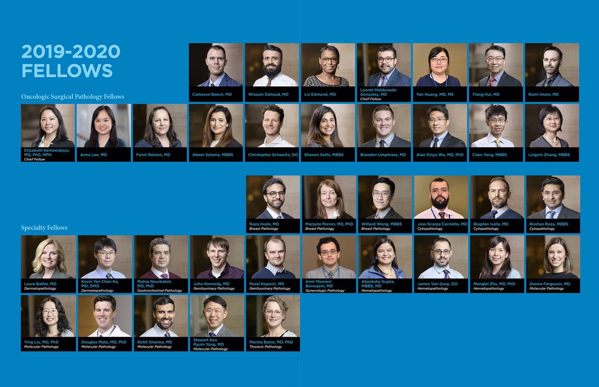 MSKPathology's tweet photo. Congratulations to the @MSKPathology Class of 2020! We are so proud of you! #MSKPathology #MSK #MSKCC #MSKAlumni #PathologyFellowship #CO2020 https://t.co/UWyCsqr36q