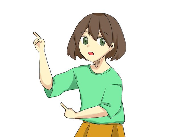 指差すのtwitterイラスト検索結果 古い順