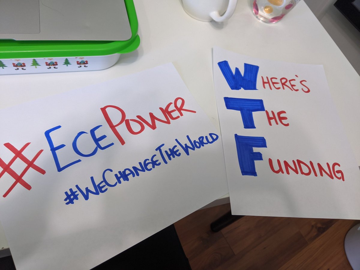EmergentECE's tweet photo. Your child care plan is not good enough! Ontario families and children deserve better!!! #ListenUpLecce @Sflecce @fordnation @AECEO @ChildCareON https://t.co/RieVvkekpB